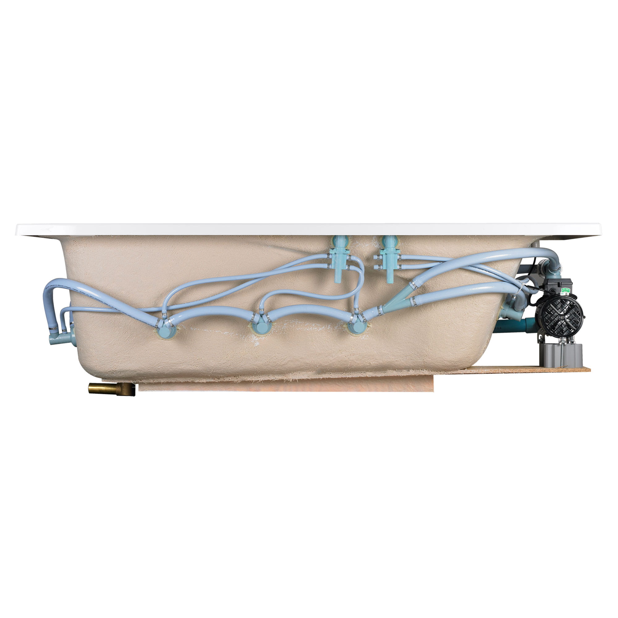 Evolution® 72 x 36-Inch Deep Soak® Bathtub With EverClean® Combination Spa System